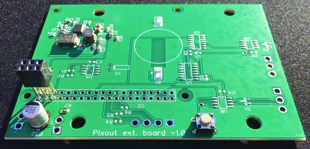 Inside the S-100 Extension Board