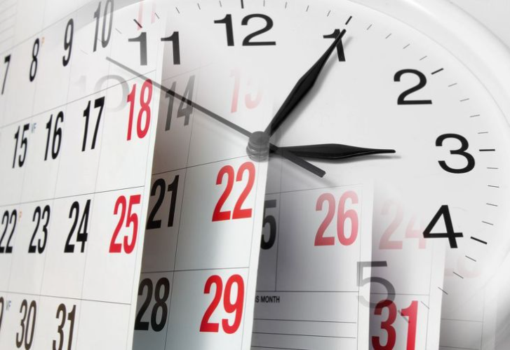 Recurring time-scheduler events: daily, weekly, monthly, yearly