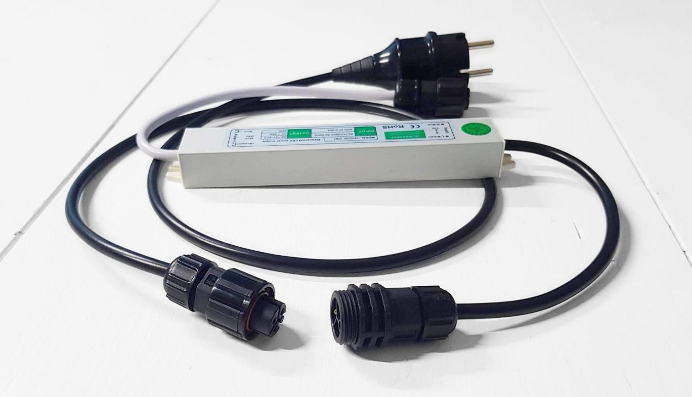 3-pin connector unplugged