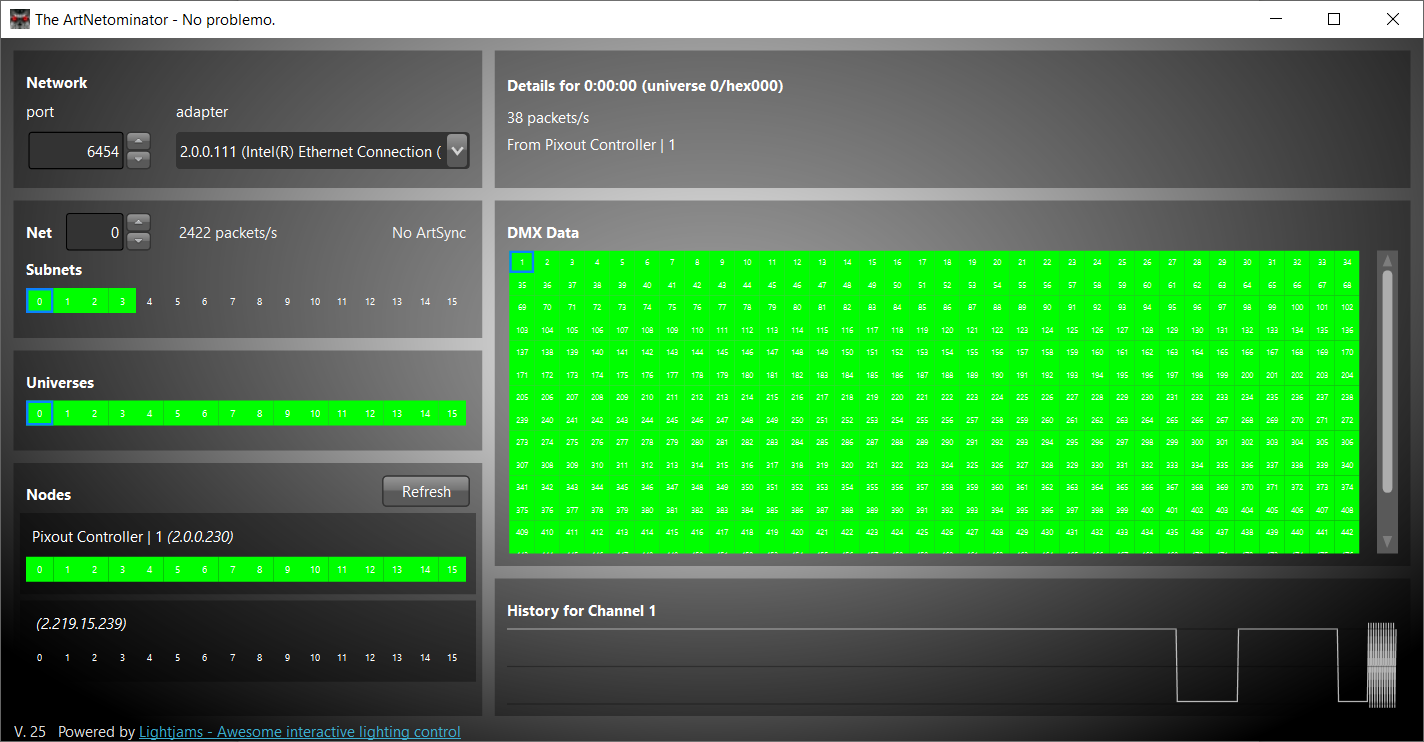DEMO-1 playing standalone